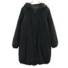 Down Coat M Black Women Used