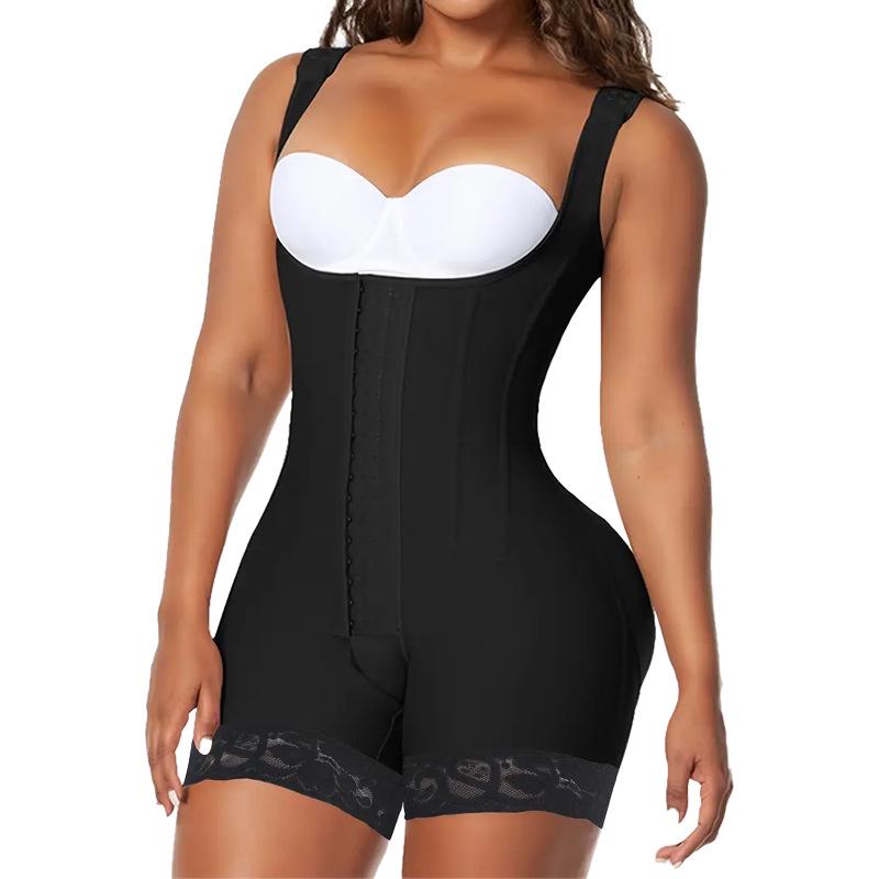 Europäischer & Amerikanischer Netz-Body: Stahlentbeintes, Übergrößen Taillenkorsett mit Bauchkontrolle & Po-Anhebung - Straffender Korsett-Shaper.