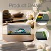 1/64 Vehicle Model Display Case, Scenery Diorama Parking Lot, Showcase Tabletop Decor