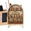 Buch-Tracker Schild Holz Jährlicher Lesezähler Leseherausforderung Tracker Bücherregal Dekoration Gelesene Bücher Tracker Anzeige Zählt