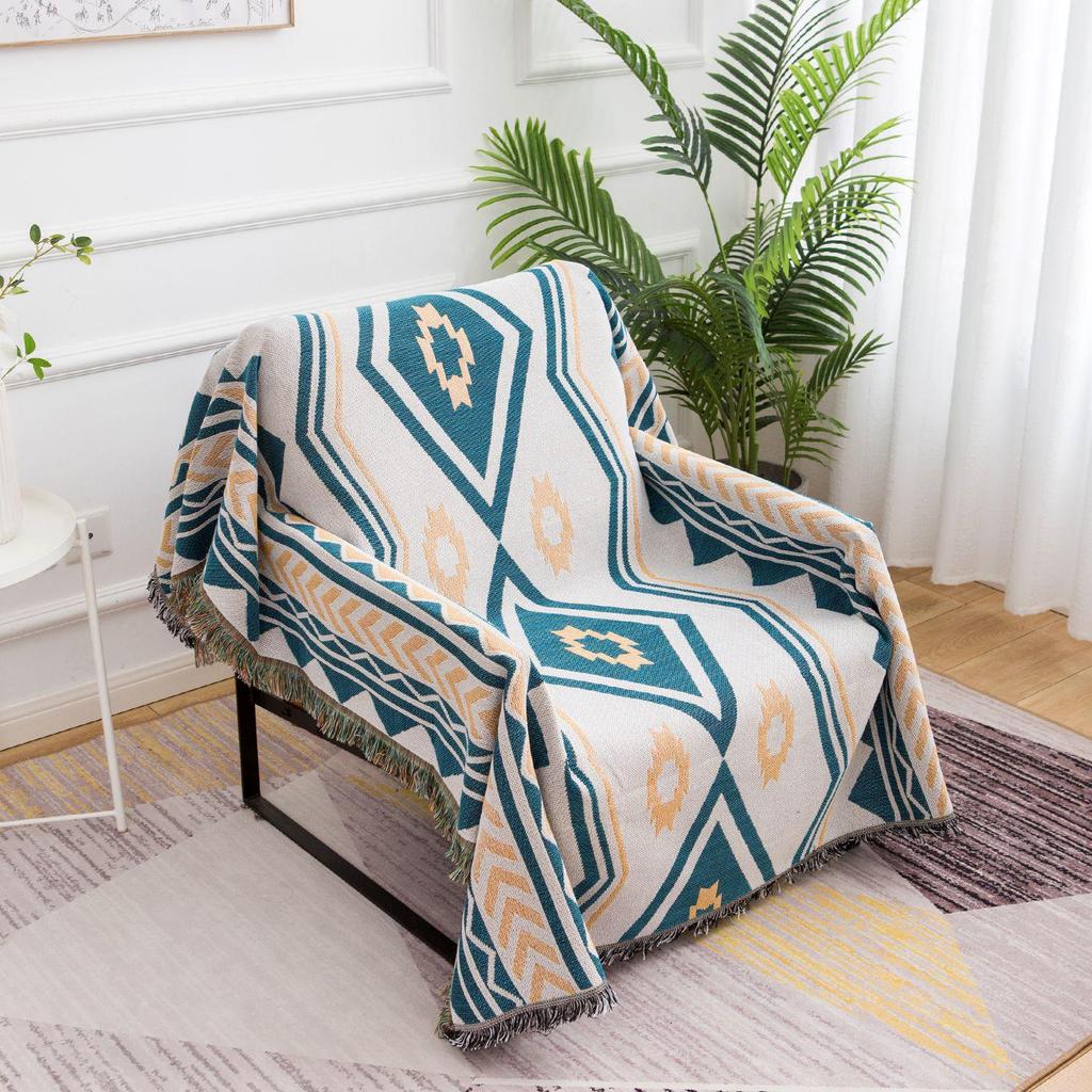 Σκανδιναβικό Διπλής Όψης Πλήρους Κάλυψης Κάλυμμα Καναπέ και Σετ Καλύμματα Μαξιλαριών