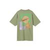 Nike Back Graffiti Logo T-Shirt 'Green' Men's FB9787-386