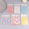 50 Piezas Bolsa Autoadhesiva de Plástico Transparente con Forma de Estrella para Joyería, Porta Tarjetas de Caramelo, Almacenamiento de Fotos de Animación, Bolsas para Paquetes de Regalo