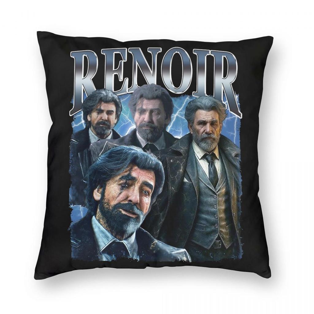 Clair Obscur Expedition 33 Girl In Sci Fi Pillowcase Soft Polyester Cushion Cover Decor Pillow Case Cover Home Wholesale 40X40cm