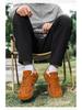 Men's Cross-Border Low-Top Lace-Up Autumn Wide Toe Casual Barefoot Flat Shoes, Plus Size Trendy Style