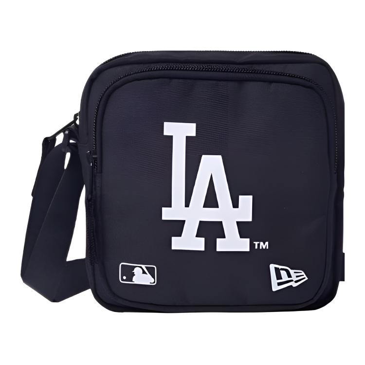 New New Era × MLB Collaboration Fabric Crossbody Bag, Shoulder Bag Unisex Black 14384844