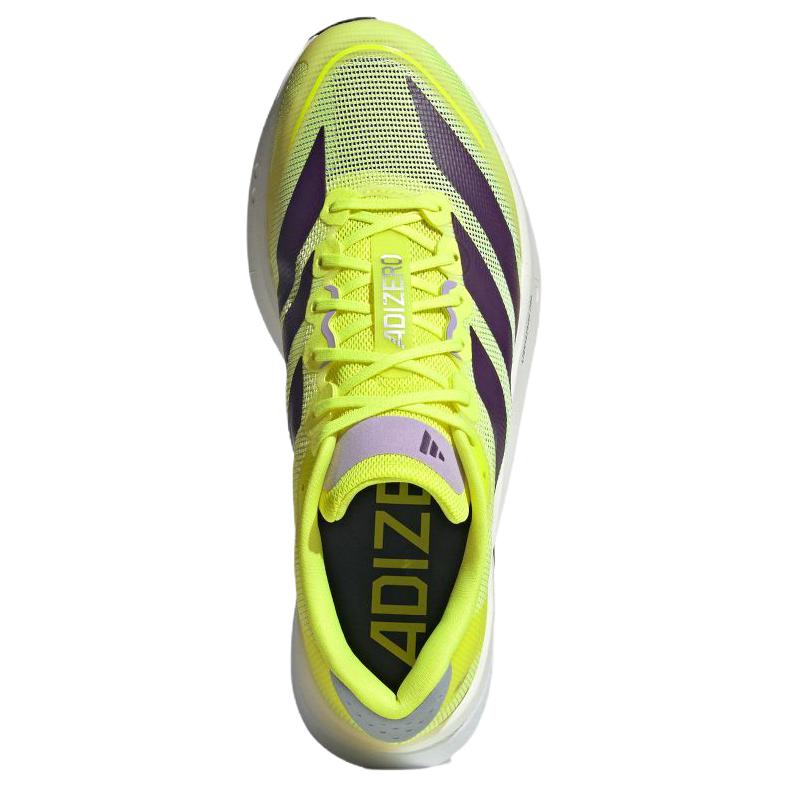 Adidas Adizero Boston 13 Breathable Support Lightweight Training Running Shoes Men's Yellow JP9251