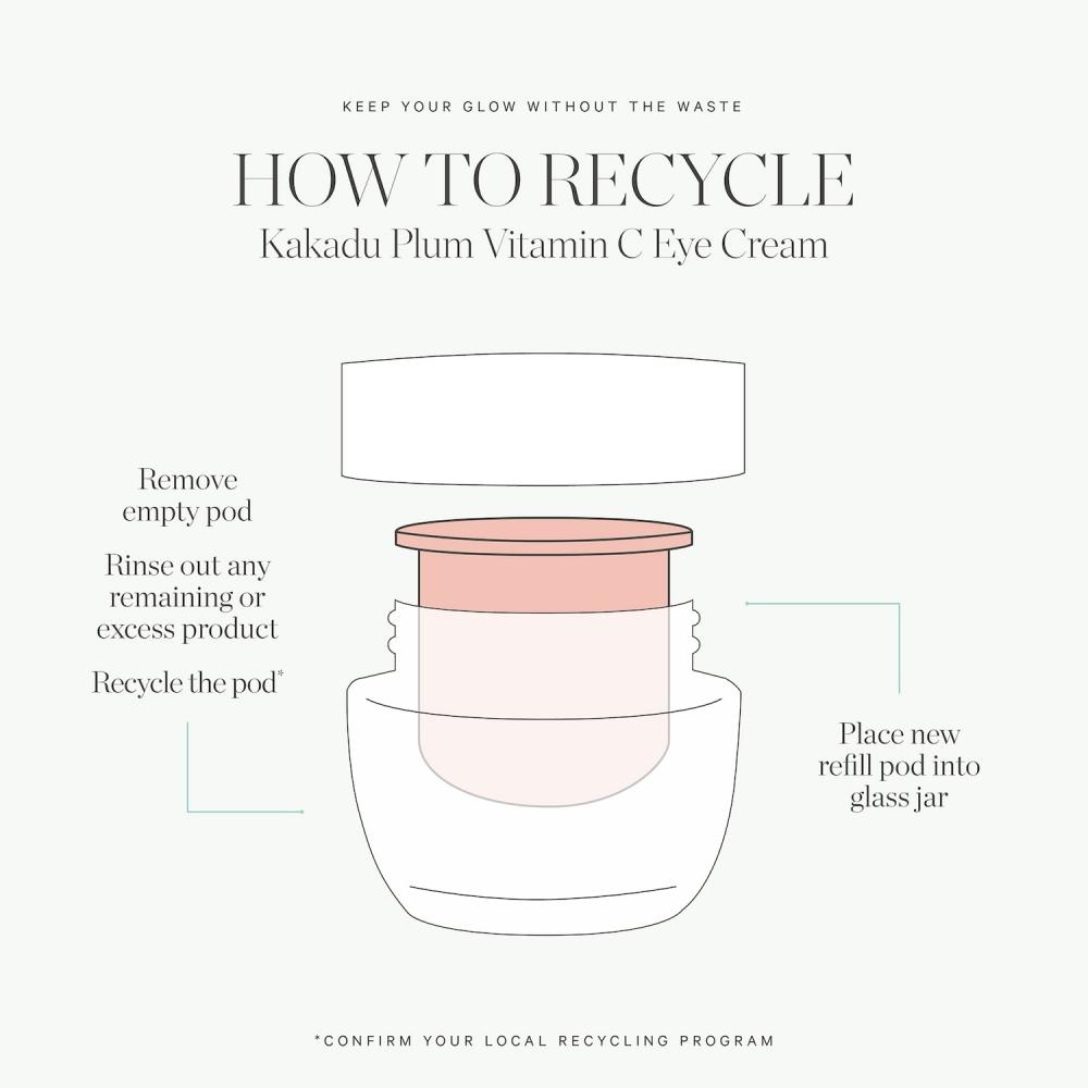 Kora OrganiCs Kakadu Plum Vitamin C Eye Cream 0.5 Oz 15 Ml