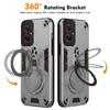 For Motorola Moto G55 5G Case Rotatable Kickstand PC+TPU Drop Protection Phone Cover