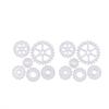 2Pcs Steampunk Gear Metal Cutting Dies For Scrapbooking Diy Clipart Photo Decoration Papercraft Cutter Die Mold Metal Stencil