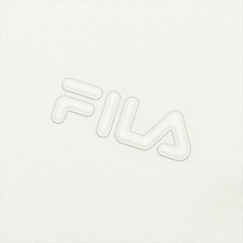 Fila Fashion Casual Short Sleeve Polo Shirt Men Tops Egrets-White F11M518104FWT