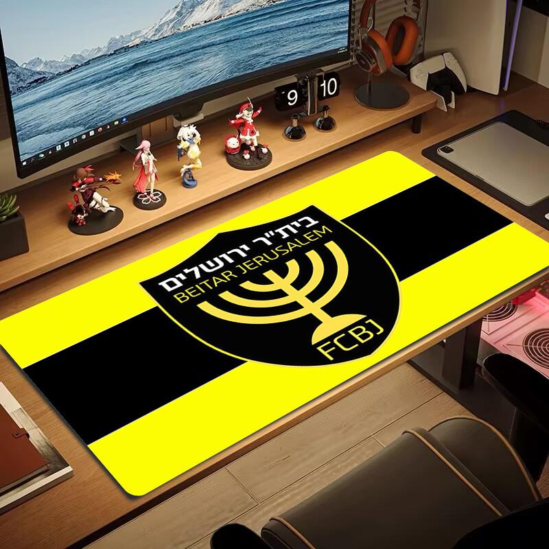 Beitar Jerusalem Football Club2 Print Cushion Non-slip Laptop Tablet Big Mousepad XXL Mat Mini PC Playmat With Lock edge