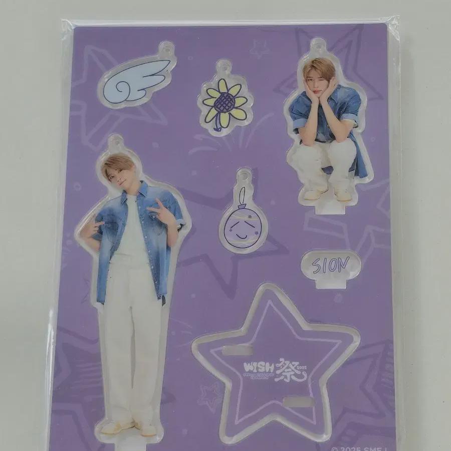 

(физический+неоткрытый) Шион Акриловый Стенд Брелок Nct Wish Япония Фанмитинг Мацури