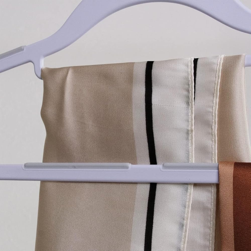Shinko Hanger Shirt Hangers, Rubber Coating, 42cm Wide, Clothes Hangers, Prevents Clothes from