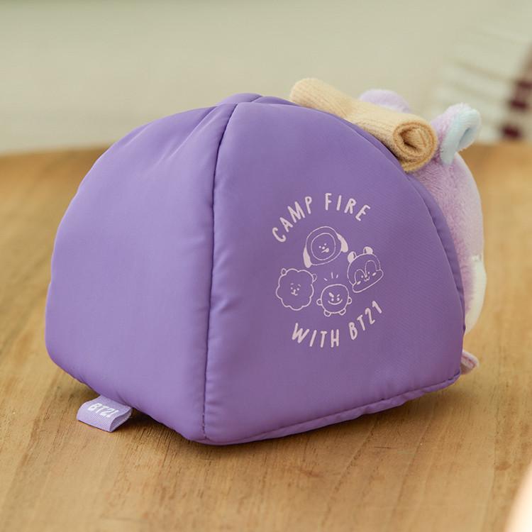 BT21 MANG Campfire Tent Doll