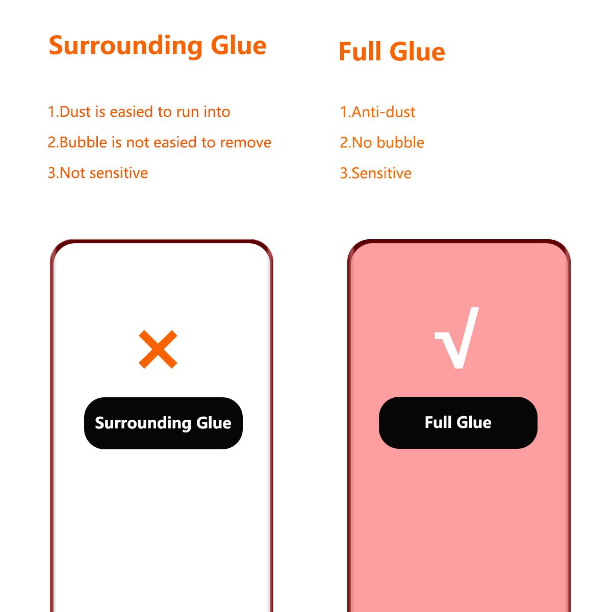 

ENKAY HAT PRINCE For Honor 90 0.26mm Tempered Glass Film 9H 3D Curved Edge Full Glue Full Screen Protector Type A