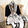 180*90cm Fashion Luxury Brand Scarf Women Shawl  Wrap Spring Muffler Hijab Bufanda Foulard Female Bandana Beach Stoles  Silk