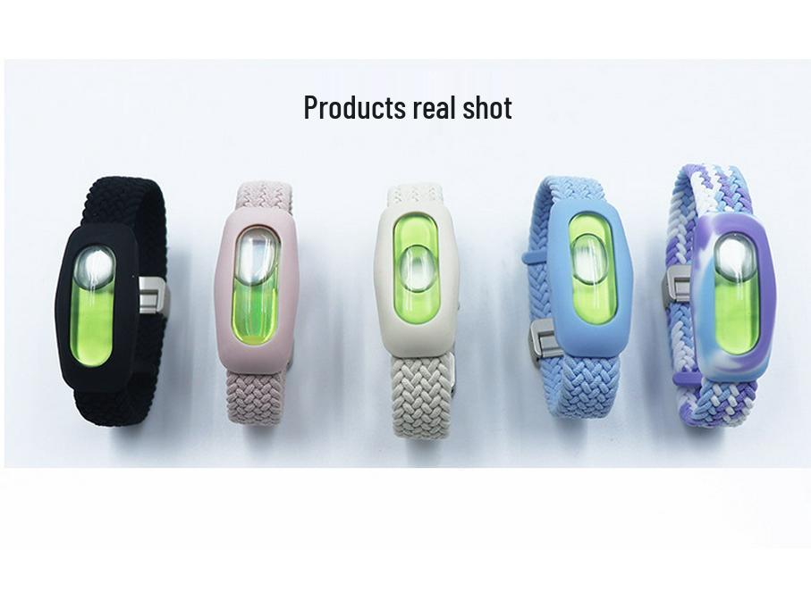 Portable Mosquito Repellent Bracelet: Outdoor Camping Woven Rope with Children's Special Buckle for Insect Bite Prevention