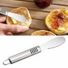 Stainless Steel Butter Knife Cake Cream Knife Spatula Smoother Icing Frosting Spreader Fondant Pastry Cake Decorating Baking