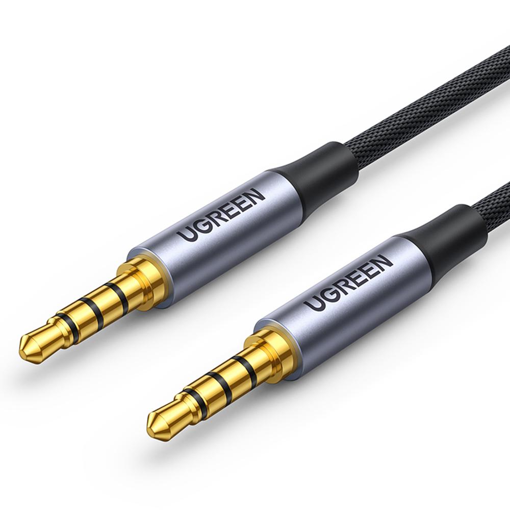 Cable de audio AUX minijack 35 mm macho 3 m negro