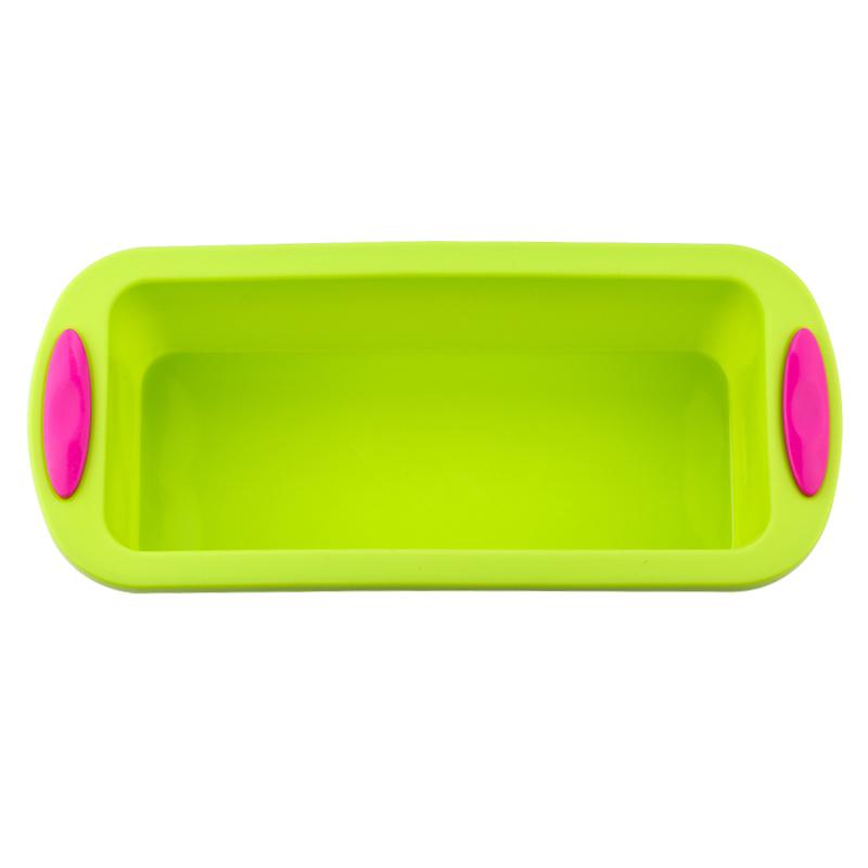 Rectangular Silicone Baking Cake Pan Cookie Sheet Molds Tray, Heat Resistant Nonstick Baking Tools for Muffin Loaf Bread Pizza