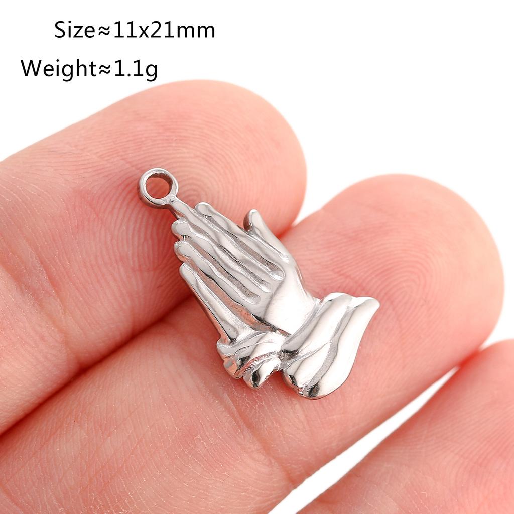 3Pcs Stainless Steel Universe Ocean Animal Pendants Charms DIY Jewelry Making Astronaut Star Bears Balloon Dog Craft Finding