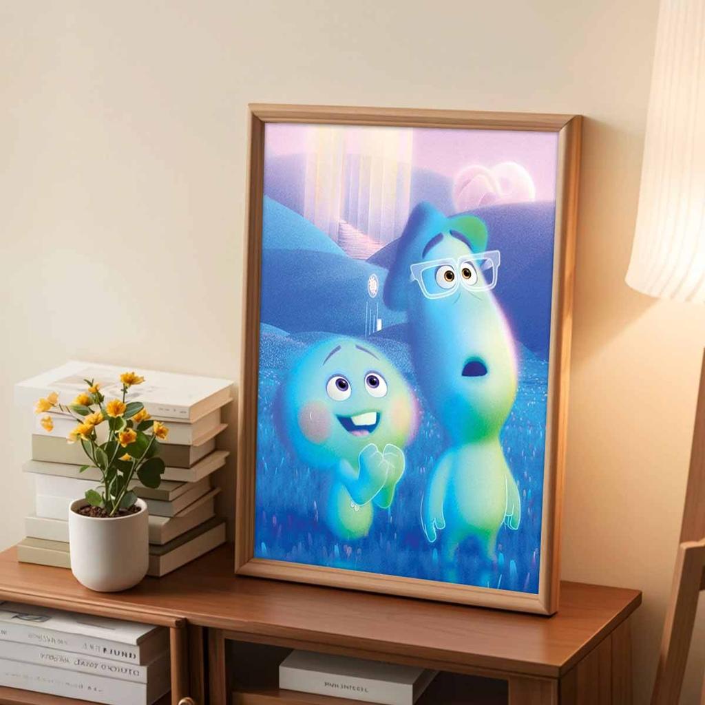 5D Diy Diamond Painting Two Cute Cartoon Characters Full Drill Rhinestones Mosaic Embroidery Handmade Products Home Decor Gift