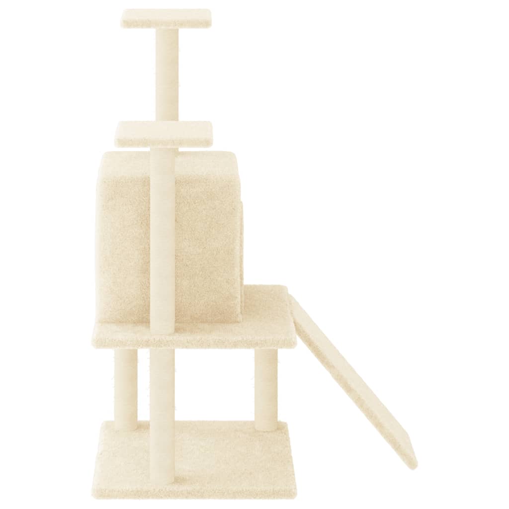 Scratching Post with Sisal Scratching Posts Cream 110 Cm
