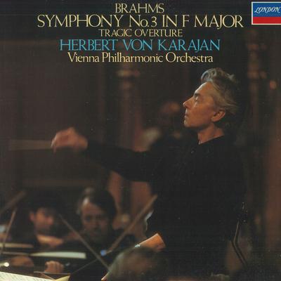 LP-skiva HERBERT VON KARAJAN, WIENFILHARMONIKERNA - Brahms: Symfoni nr. 3 i F-dur L16C1614 LONDON Japan Klassisk Begagnad