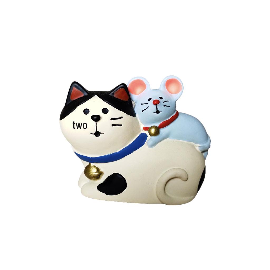 Creative Japanese Zakka Year of the Rat Spring Festival Resin Miniature Ornaments