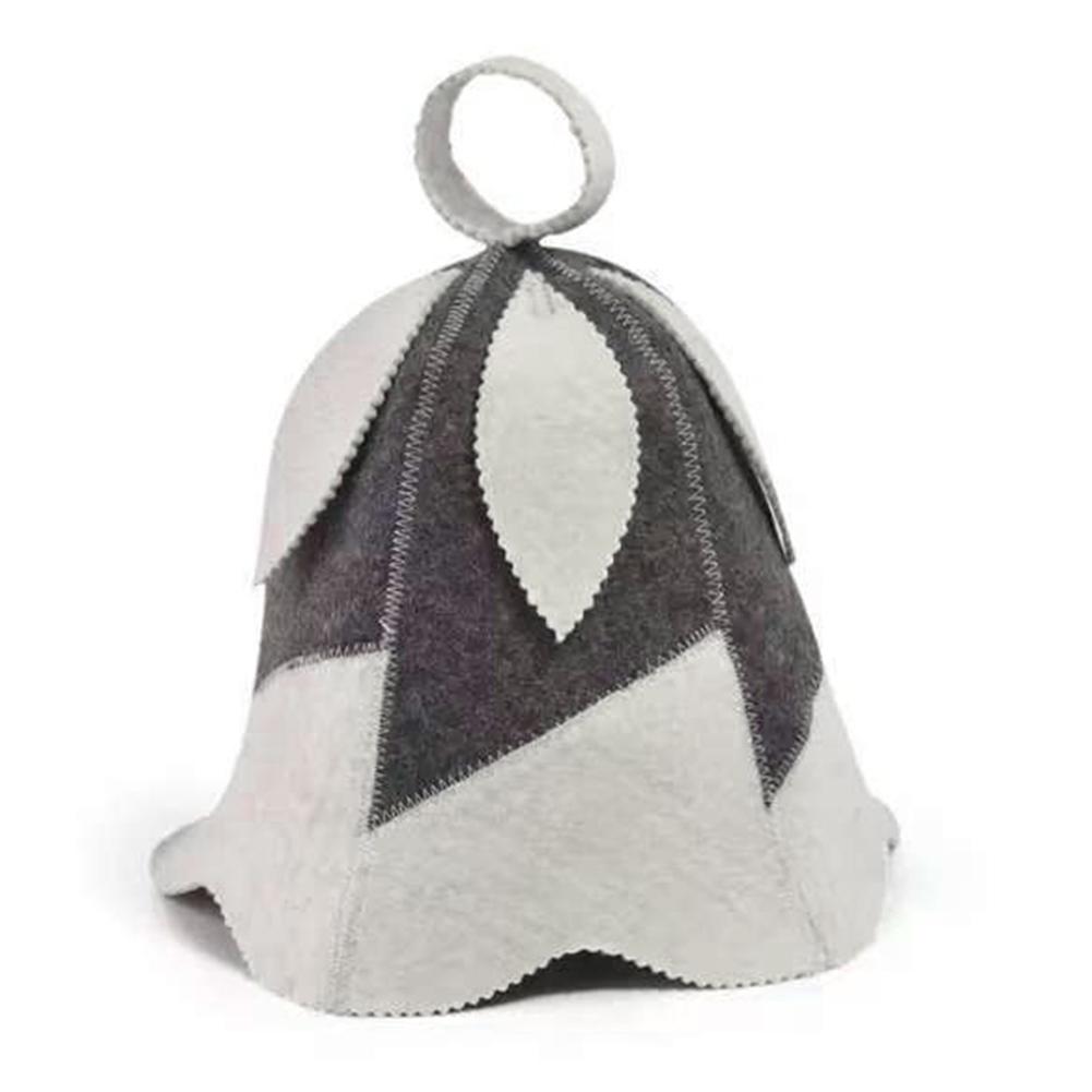Felt Sauna Cap Pilot Sauna Hat Ear Protection Hair Protection