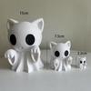 3D Print Ghost Ornaments Plastic Kitten Ghost Ornaments  Desktop Decoration