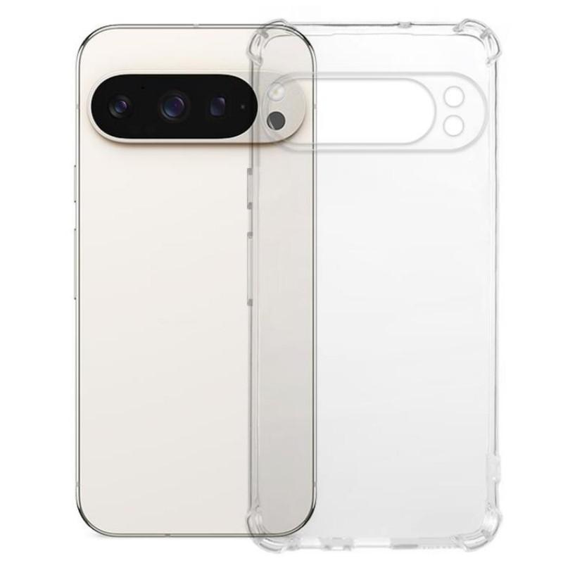 For Google Pixel 10 Pro XL TPU Case WANLONFENG WL3 Series 1.5mm Phone Cover with Tempered Glass Film