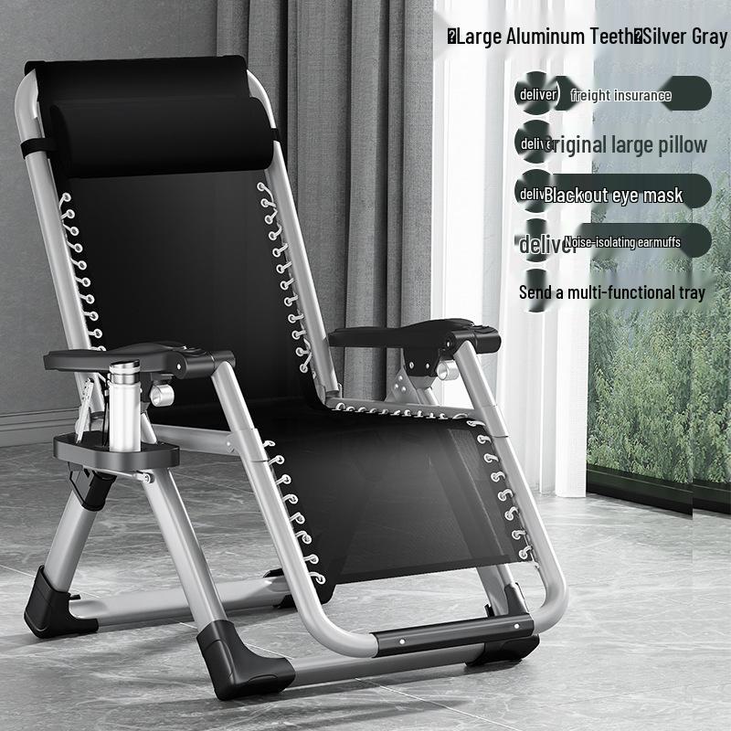 Premium Reclining Backrest Chair for Relaxing and Sleeping, Foldable for Home & Balcony Use