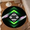 Monchengladbach Emblem Round Mat Home Decor, Chair Rug For livingroom,Bedroom, Doormat Home Decor Birthday Gift Christmas Gifts
