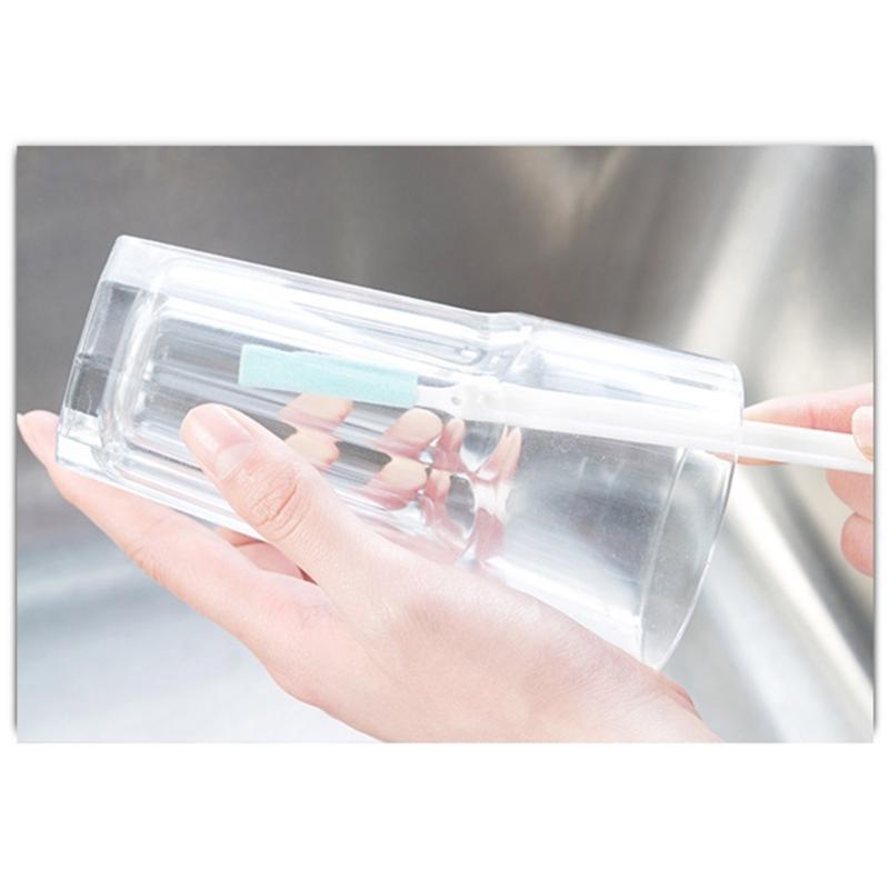 Cup Edge Cleaning Brush for Efficient and Comfortable Use by Anyone Clean Drinkware for Household Hygienes Cleaning Tool