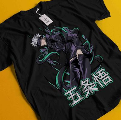 Jujutsu Kaisen Shirt Gojo Satoru Tshirt JJK Anime Sukuna Toji Manga Unisex Tee
