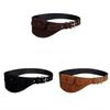 Pu Leather Wide Waist Belt For Women With Starry Compass Design For Outdoor Fashion In Spring