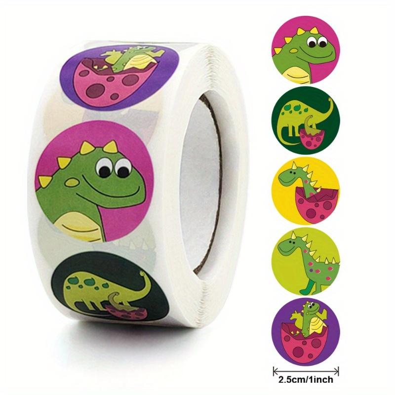 500pcs/roll Animal Stickers Vinyl Decals Laptops Water Bottles Scrapbooks DIY Crafts Decorative Stickers Reusable Fun Stickers