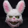 Mask Glowing Mask Halloween Mask Monster Rabbit Funny Kids Mask Realistic Party Event Scary Mask Costume Accessory Mask Tool Halloween Glowing Dance