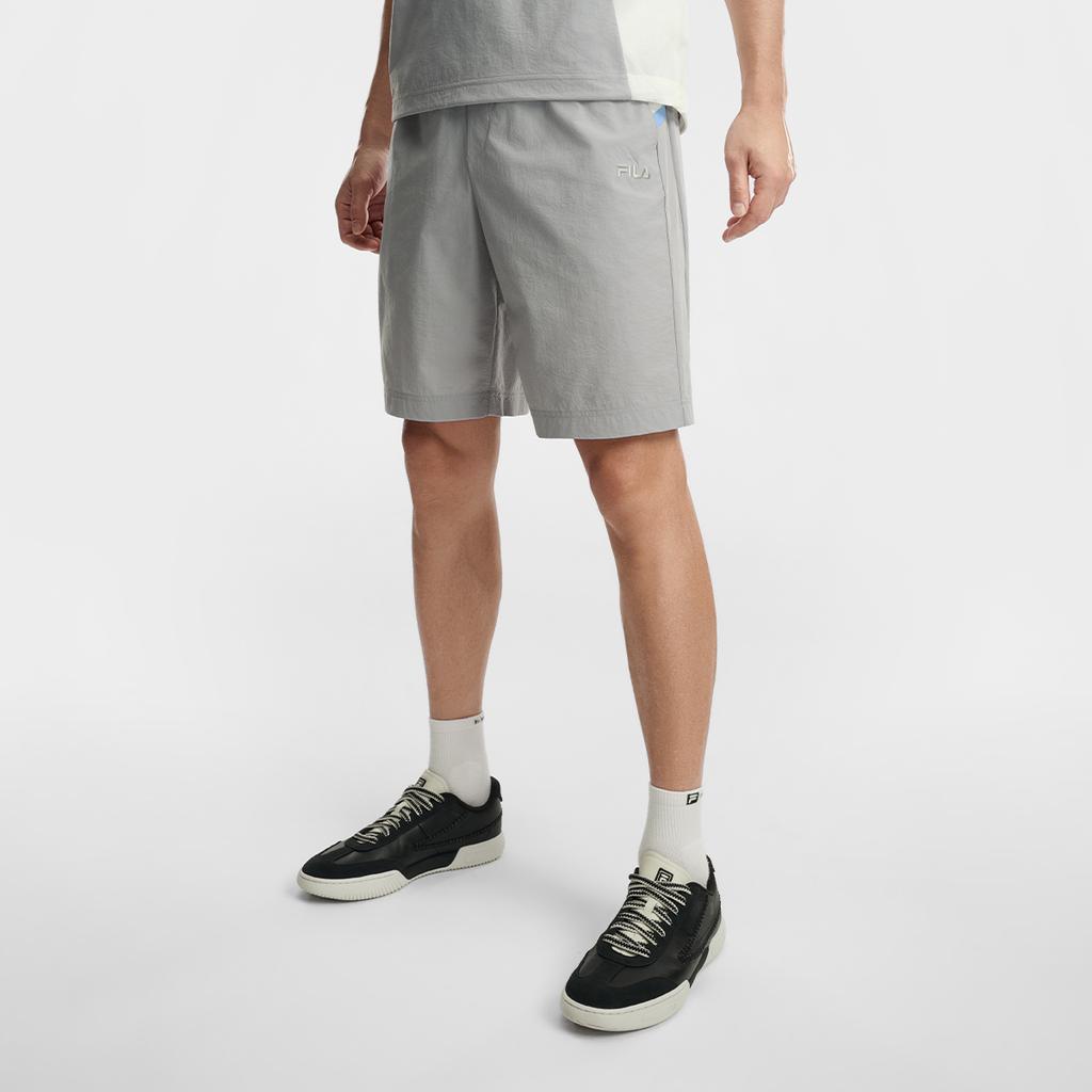 FILA Comfortable Simple Lace-Up Casual Shorts Men shorts Mountain-Shadow-Gray A11M623818F-GY