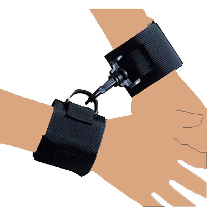 Handcuff Restraint Bondage Gear Women SM Slave Erotic Games Hand Ankle Cuffs Adjustable Hand Leg Restraint Strap Sex Toys