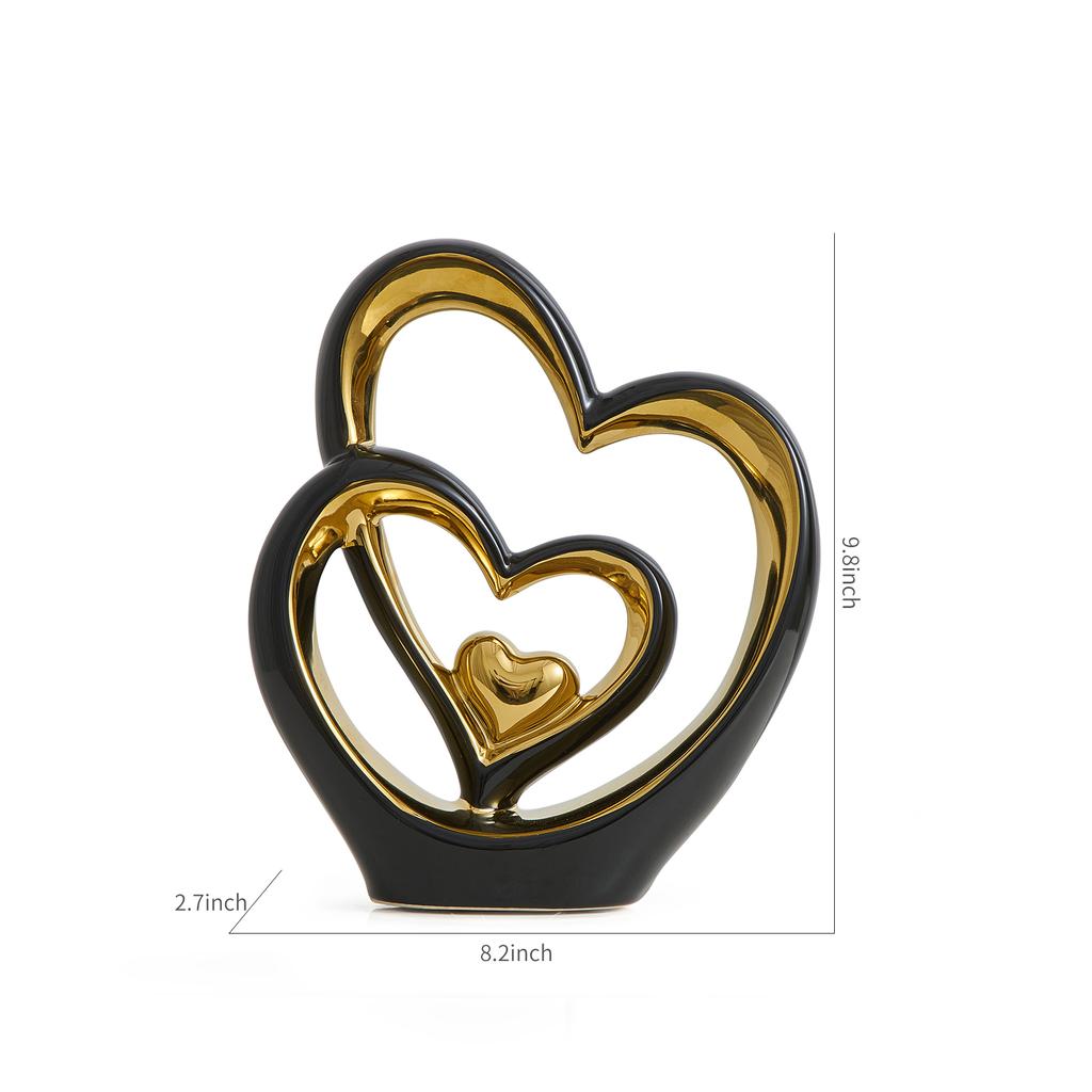 Abstract Statue Light Luxury Home Decoration Handmade Ceramic Sculpture Aesthetic Bedroom Ornaments Table Shelf Decorations Figurine