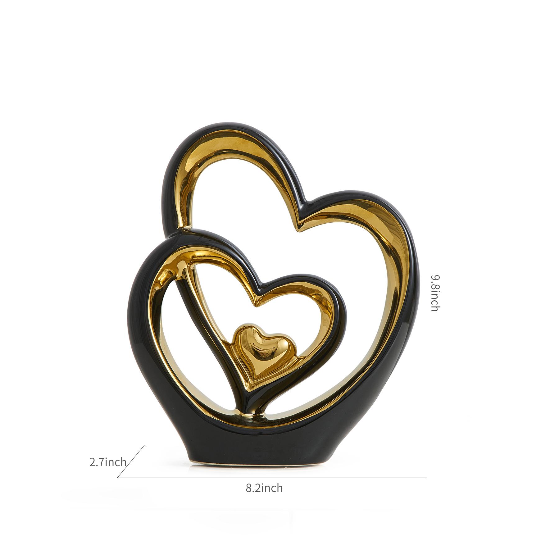 

Абстрактная статуя, свет, роскошный домашний декор, керамическая скульптура ручной работы, эстетические украшения для спальни, украшения для полки стола, статуэтка