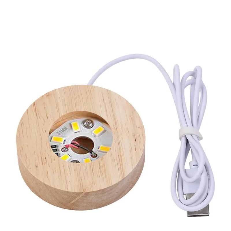 Festival USB LED Night Light,Galaxy Crystal Ball Lampm,planet Moon Lamp,home Decoration Desktop Decorative Light Small Ornaments