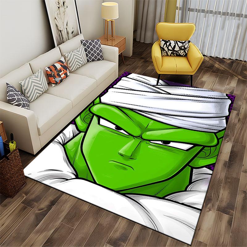Green Warrior-Inspired Design suitable as a non-slip mat for the living room or bedroom sofa