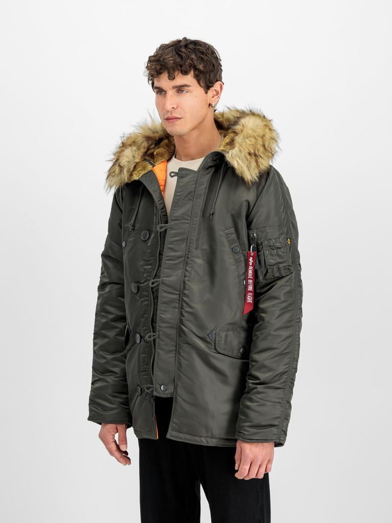 Зимняя куртка Alpha Industries N3B VF 59 Man greyblack