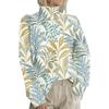 High-Neck Printed Pullover Sweater LYH0911