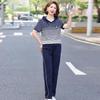 Women's 2026 Stylish Summer Sportswear Set: Casual T-Shirt & Shorts for Middle-Aged and Elderly