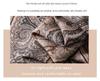 Autumn Paisley Diamond Print Double-Sided Vintage Women's Neck Scarf